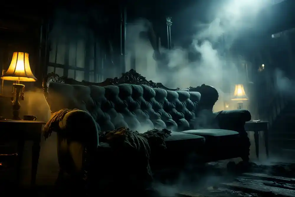 Ein gruseliges Wohnzimmer