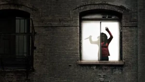 Eine Frau am Fenster von Havenhurst