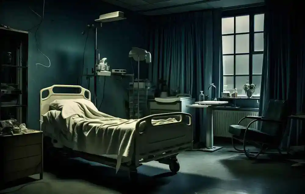 Ein Horror-Krankenzimmer