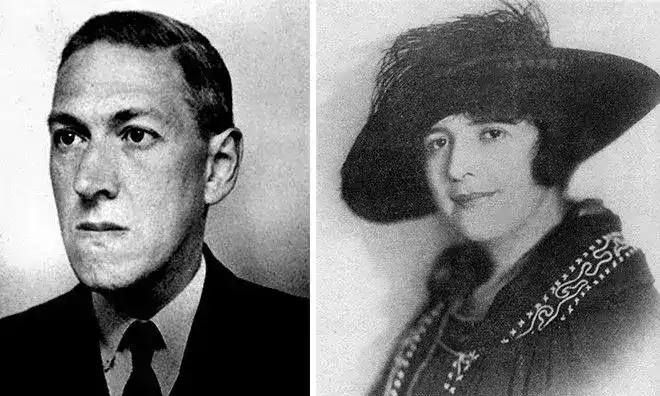 Lovecraft und seine Ehefrau