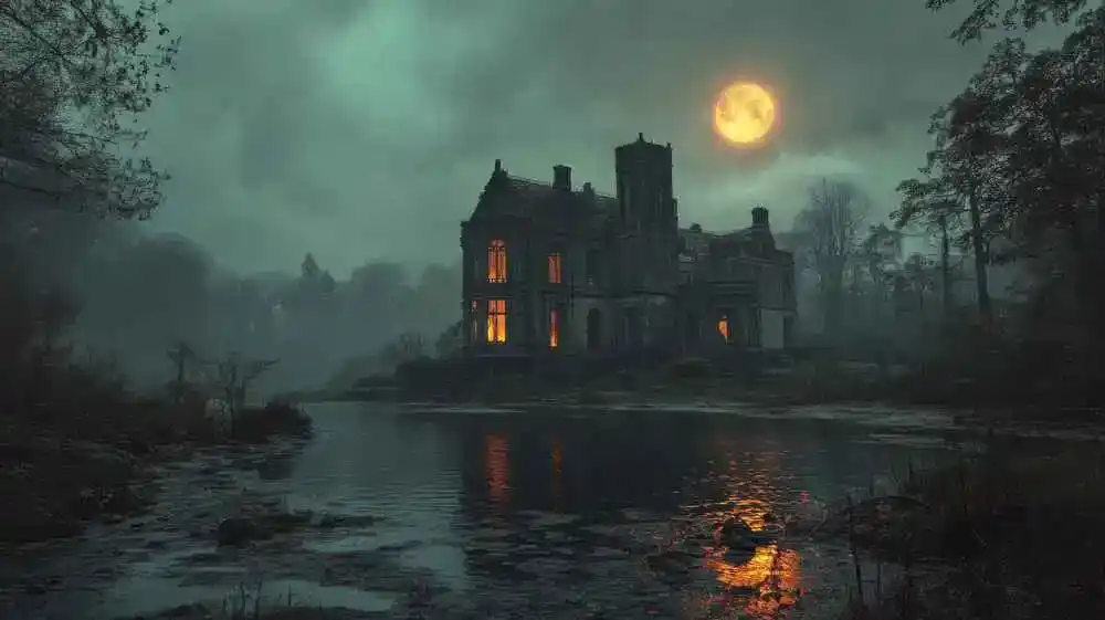 Das Herrenhaus im Hörspiel Flaxman Low