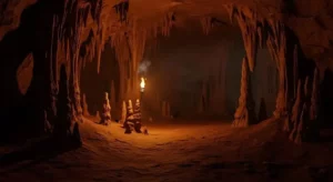 Eine geheimnisvolle Höhle