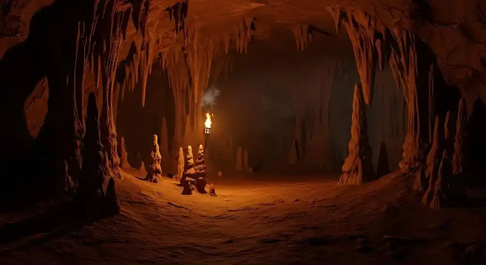 Eine geheimnisvolle Höhle