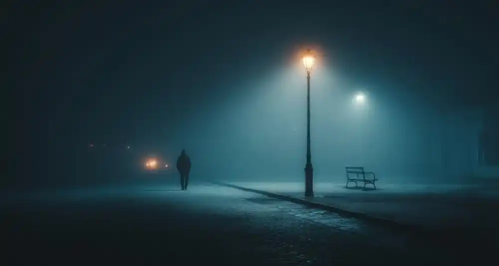 Ein Mann auf der Straße