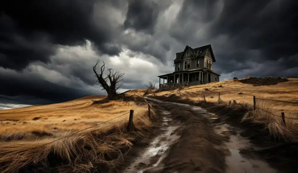 Ein verlassenes Haus