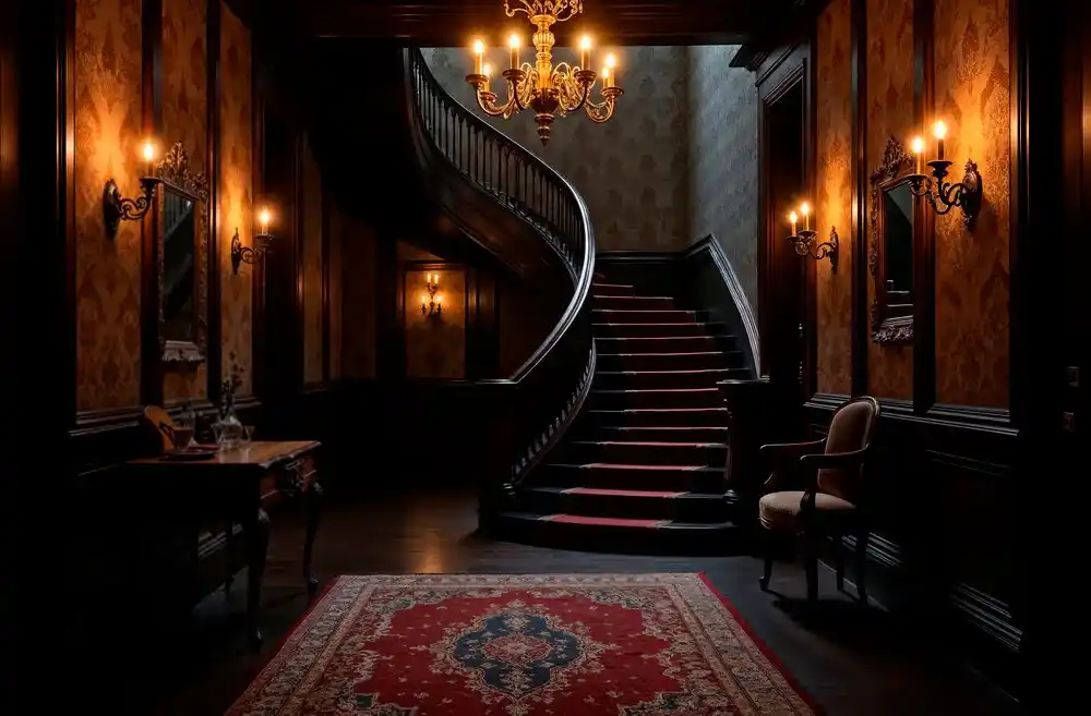 Das Innere eines Herrenhauses