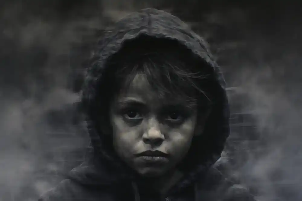 Der Schatten des Waldes: Spannende Geschichte (4 Kapitel) Ein Kind