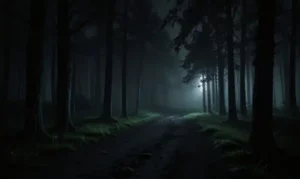 Der Schatten des Waldes: Spannende Geschichte (4 Kapitel) Ein Wald im Schatten