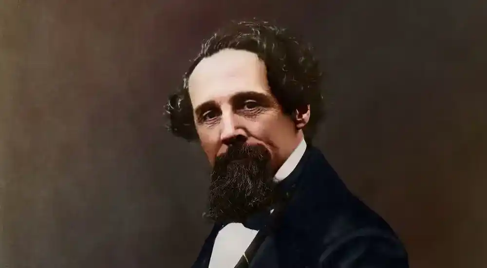 Der Schriftsteller Charles Dickens