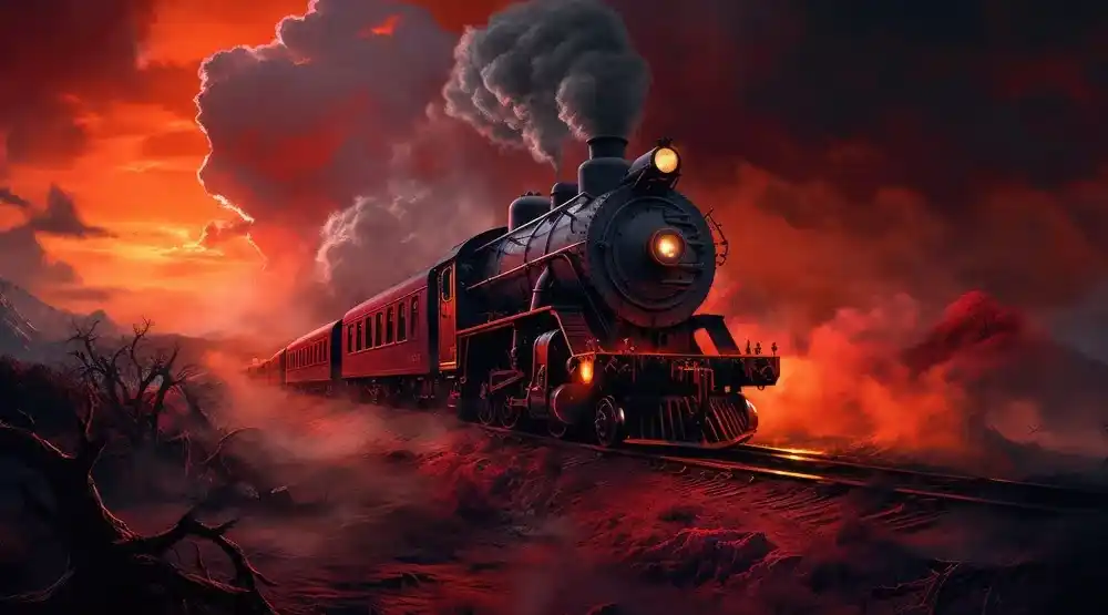 Alte Eisenbahn im Hörspiel der Streckenwärter