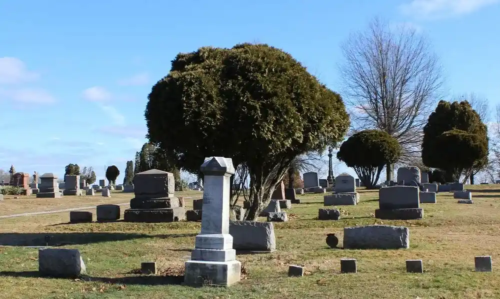 Der Evans City Cemetery