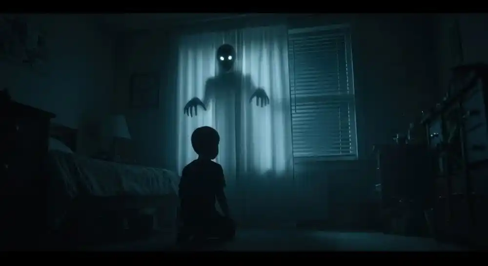 Der Schatten aus der Zwischenwelt: Geister - Story (4 Kap.) Ein Kind und ein Geist