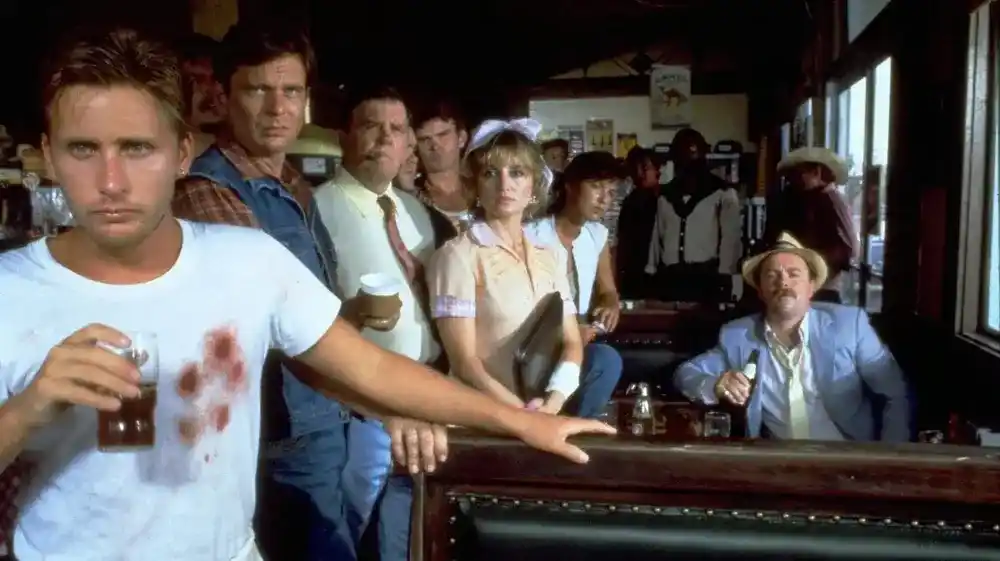 Menschen in einer Raststätte