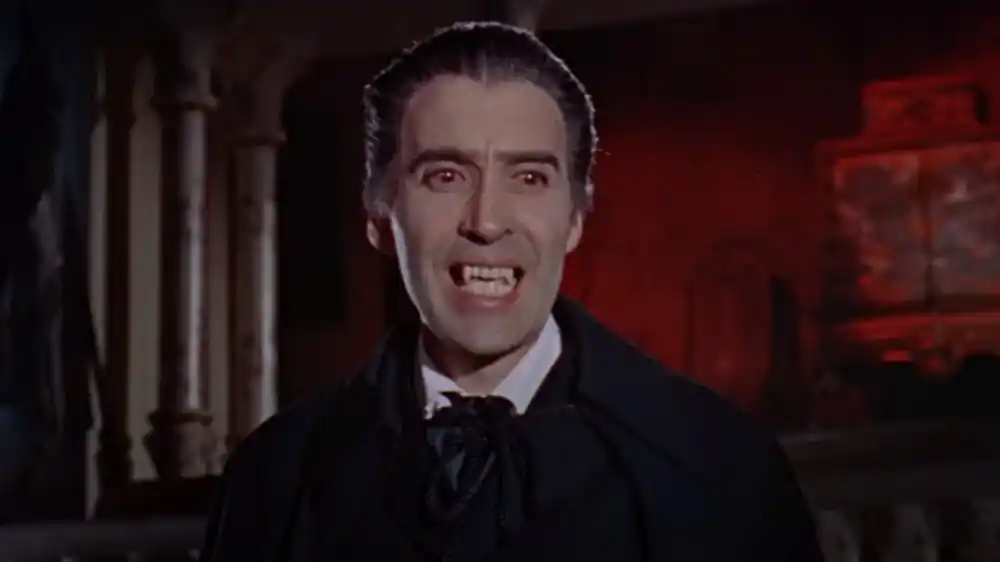 Christopher Lee als Dracula