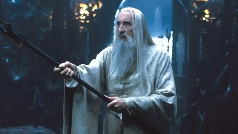 Christopher Lee in Herr der Ringe