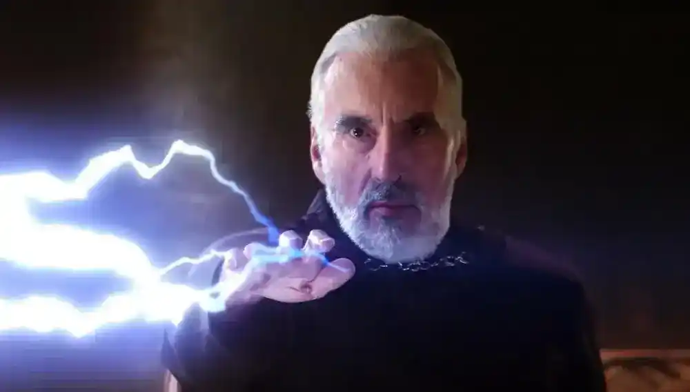 Christopher Lee in Star Wars