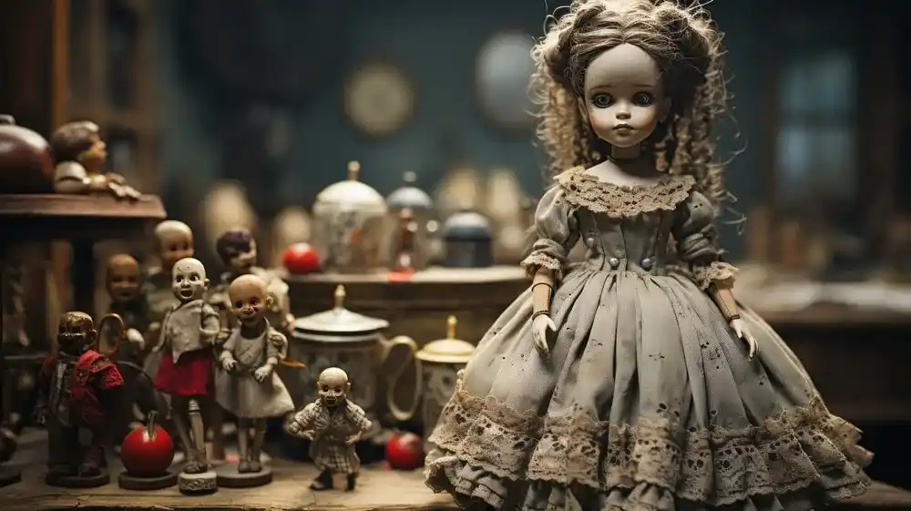 Verschiedene Puppen