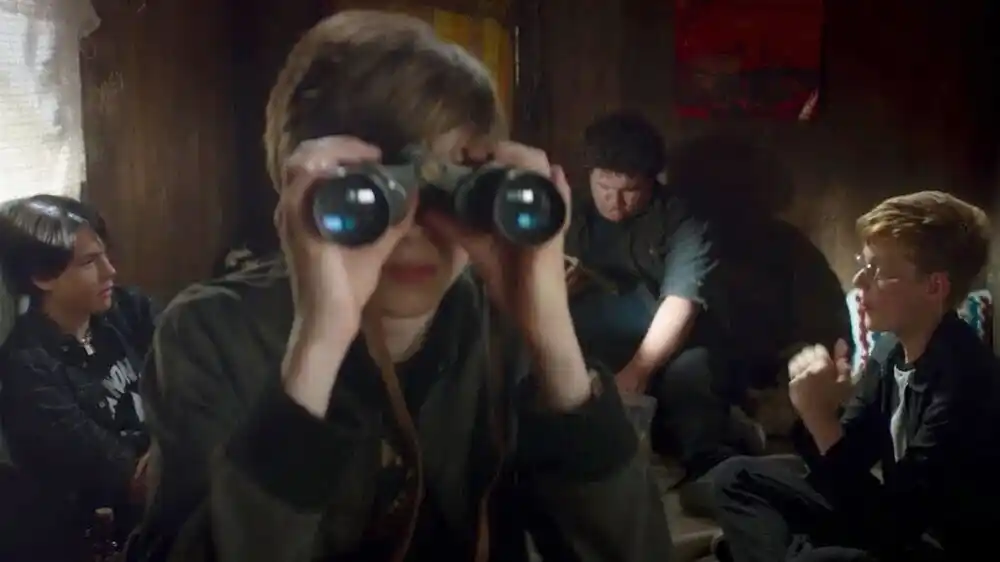 Szene im Film Summer of 84