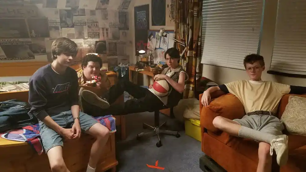 Die vier Freunde im Film