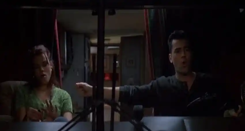 Ein Paar in den Flitterwochen