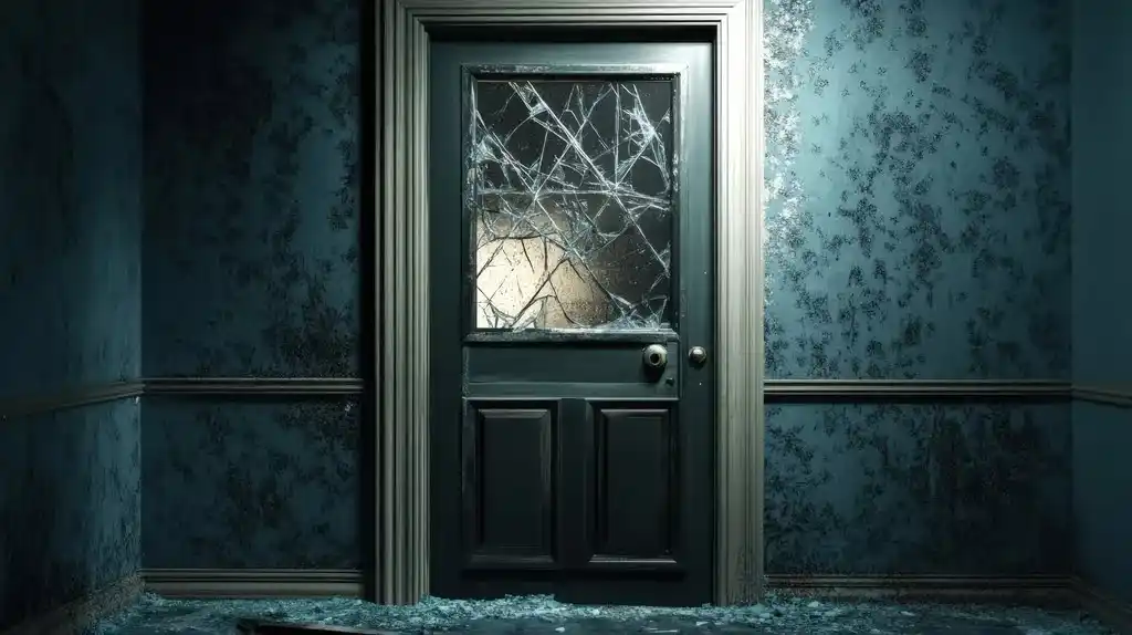 Inneres eines verlassenen Hauses