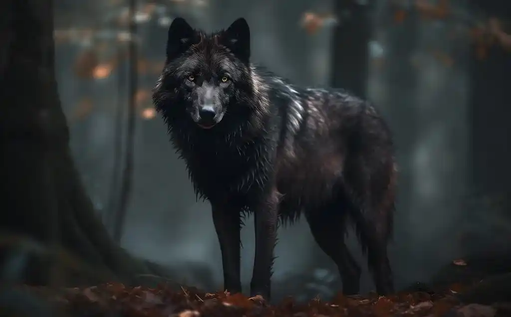 Ein Wolf