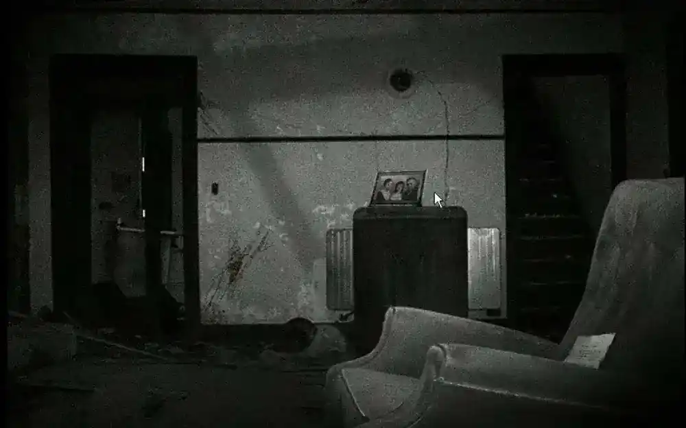 Das Wohnzimmer in "The House"