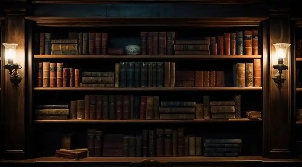 Eine alte Bibliothek