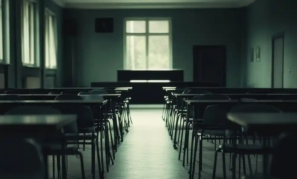 Ein Klassenzimmer