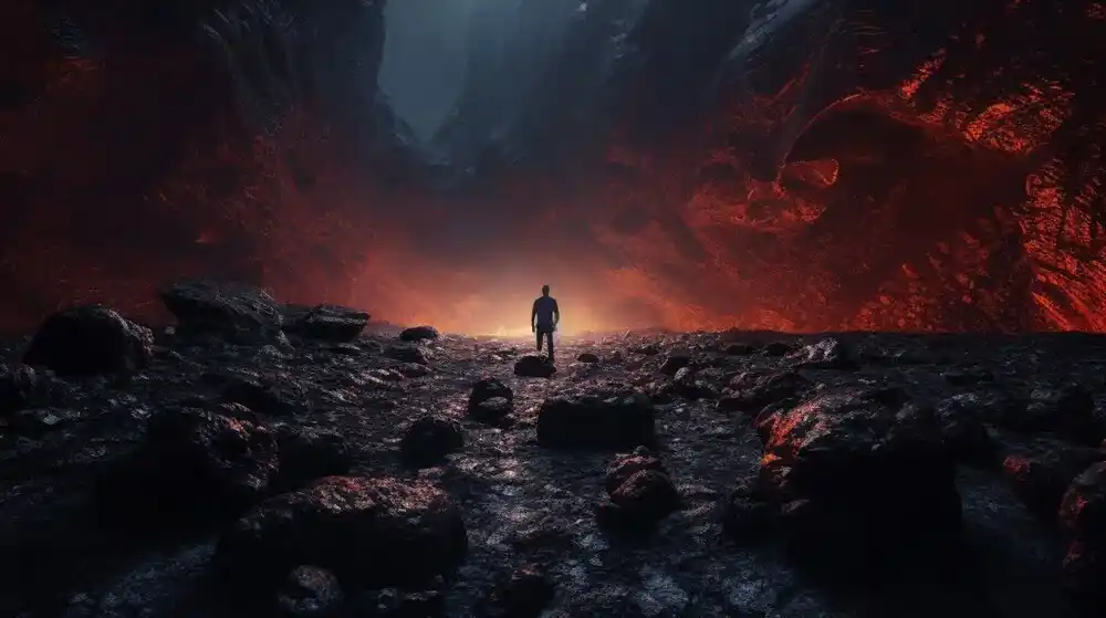 Eine unheimliche Höhle