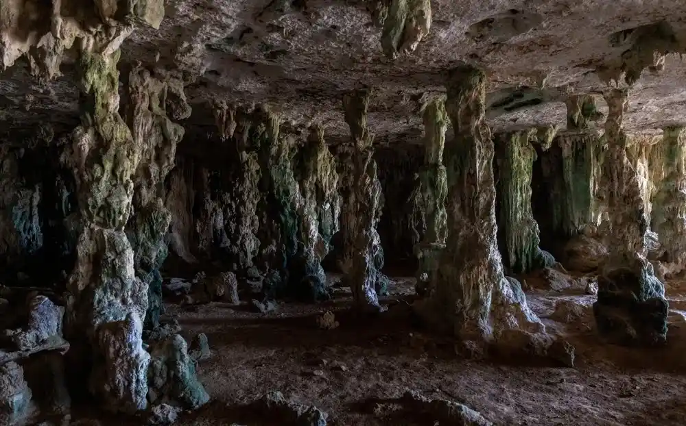 Ein Höhlenlabyrinth