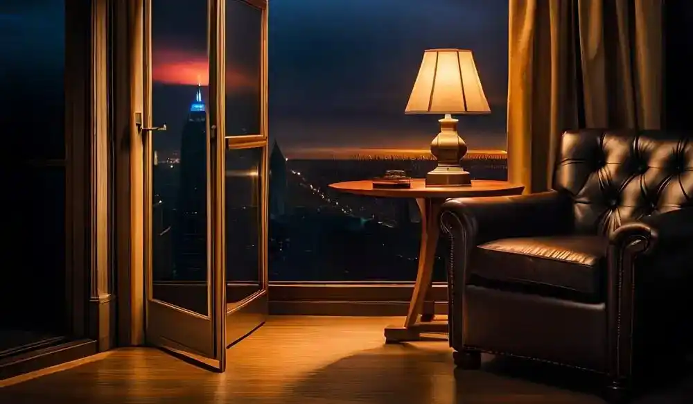 Ein Hotelzimmer
