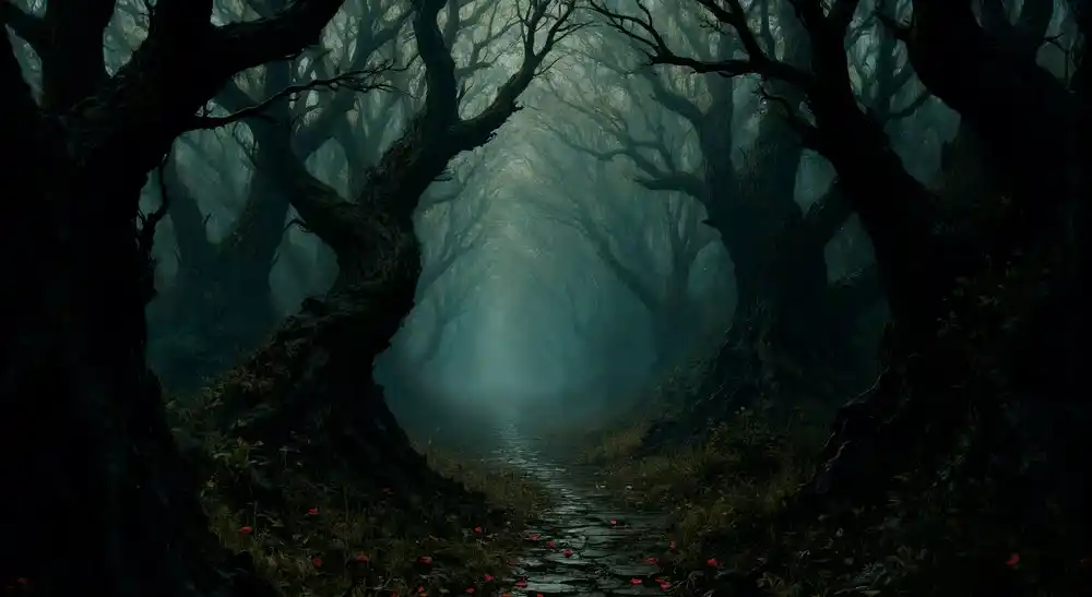 Ein dunkler Wald