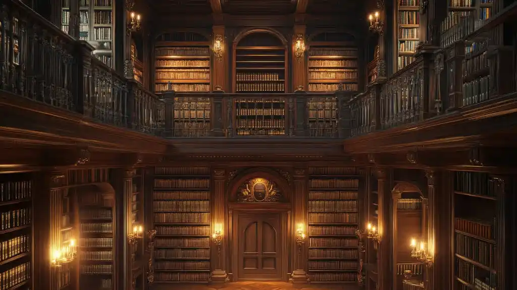 Eine Bibliothek