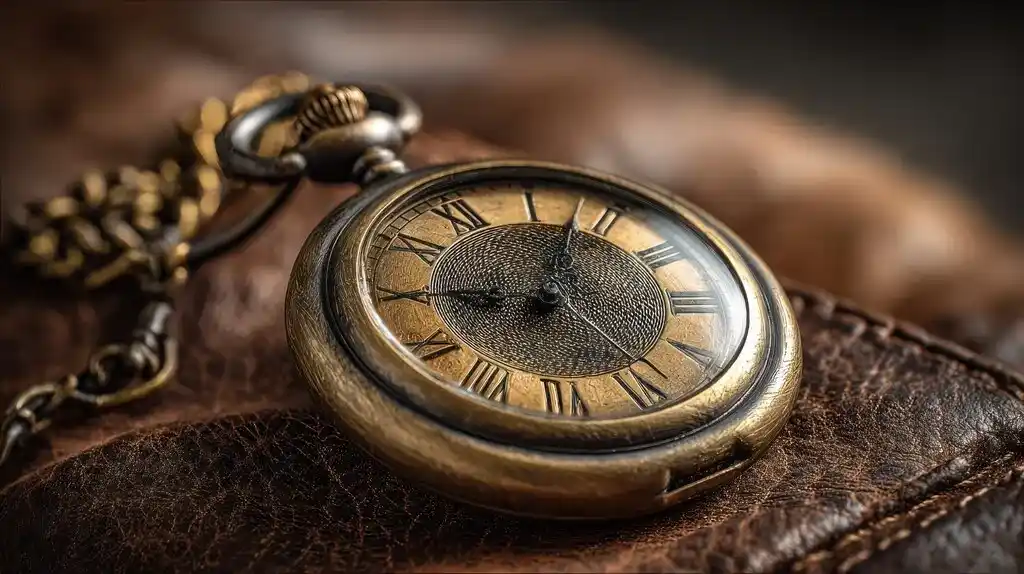 Eine Taschenuhr