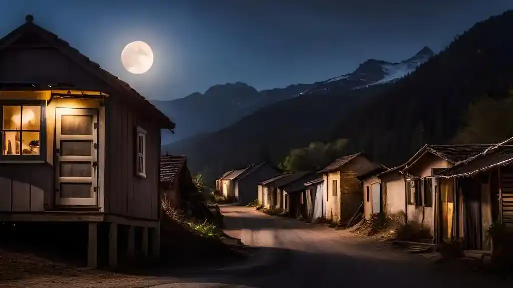 Ein kleines Dorf