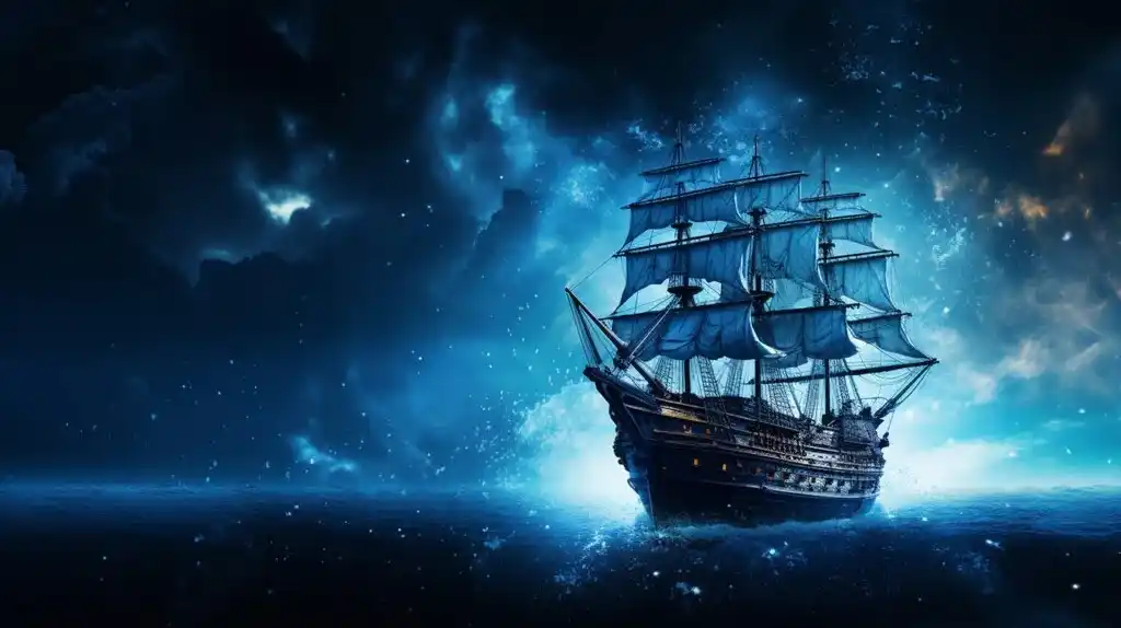 Ein altes Schiff