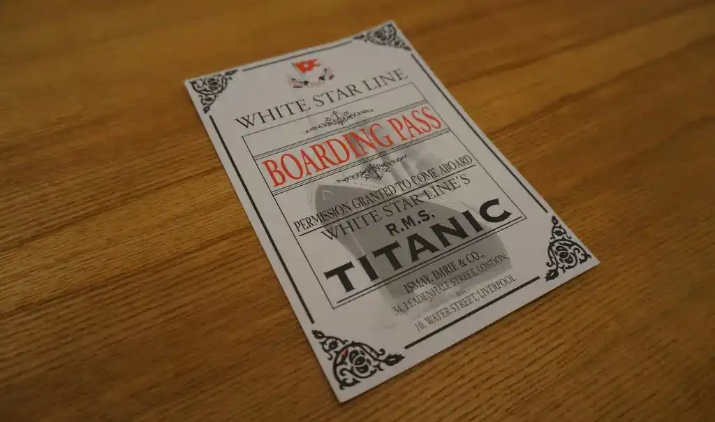 Ein Ticket für die Titanic