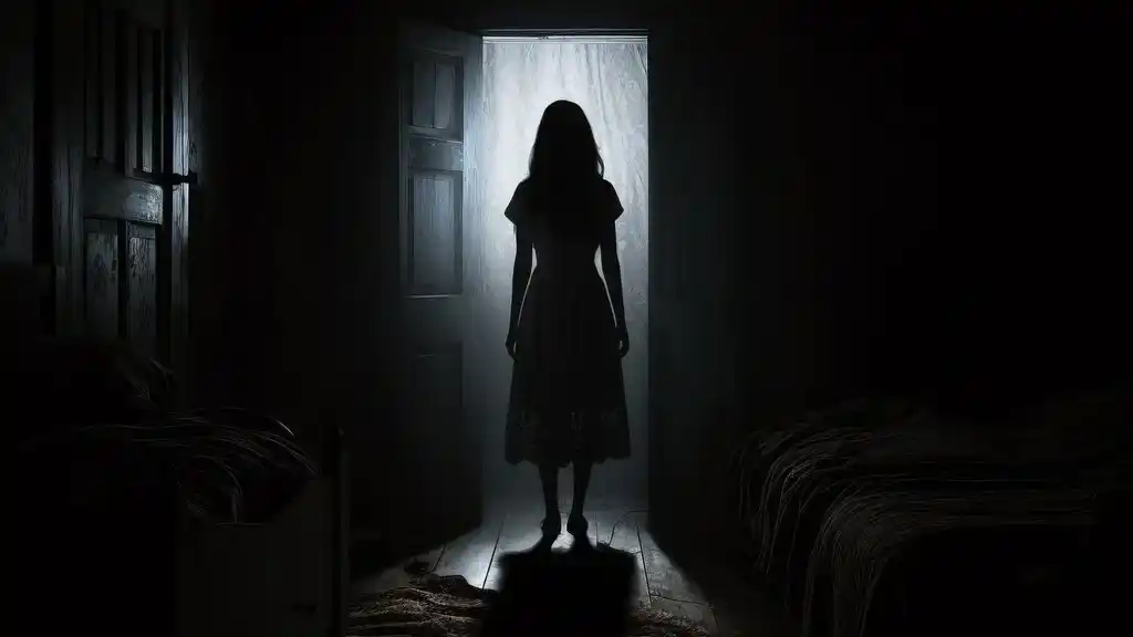 Der Geist im Badezimmer: Geister - Geschichte (4 Kapitel) Eine gespenstische Gestalt