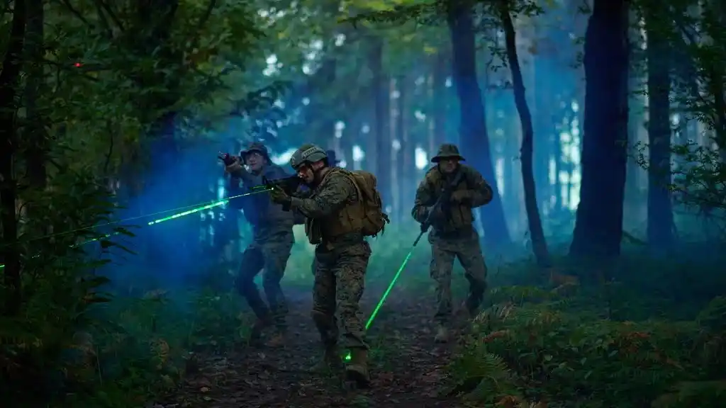 Der unsichtbare Feind: Horror - Geschichte (4 Kapitel) Mehrere Soldaten