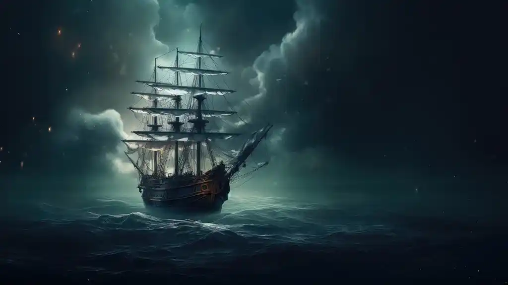 Ein Geisterschiff