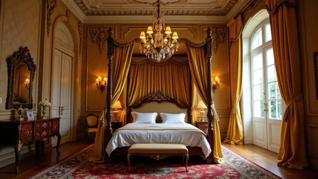 Ein luxuriöses Zimmer
