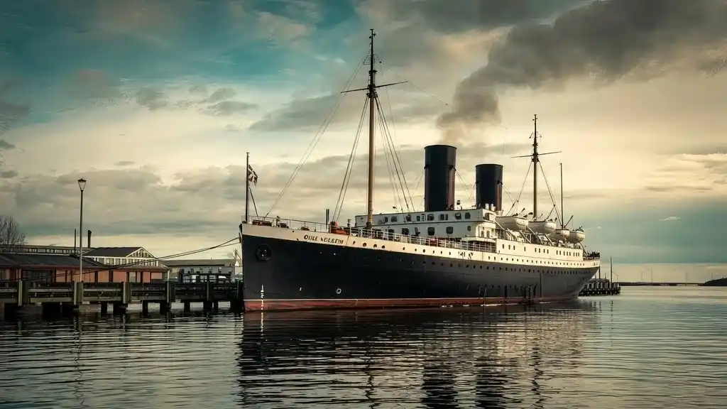 Ein altes Schiff