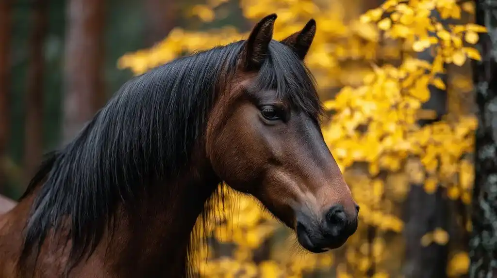 Der Untergang des Hauses Usher: Packende Story (8 Kapitel) Ein Pferd in der Natur