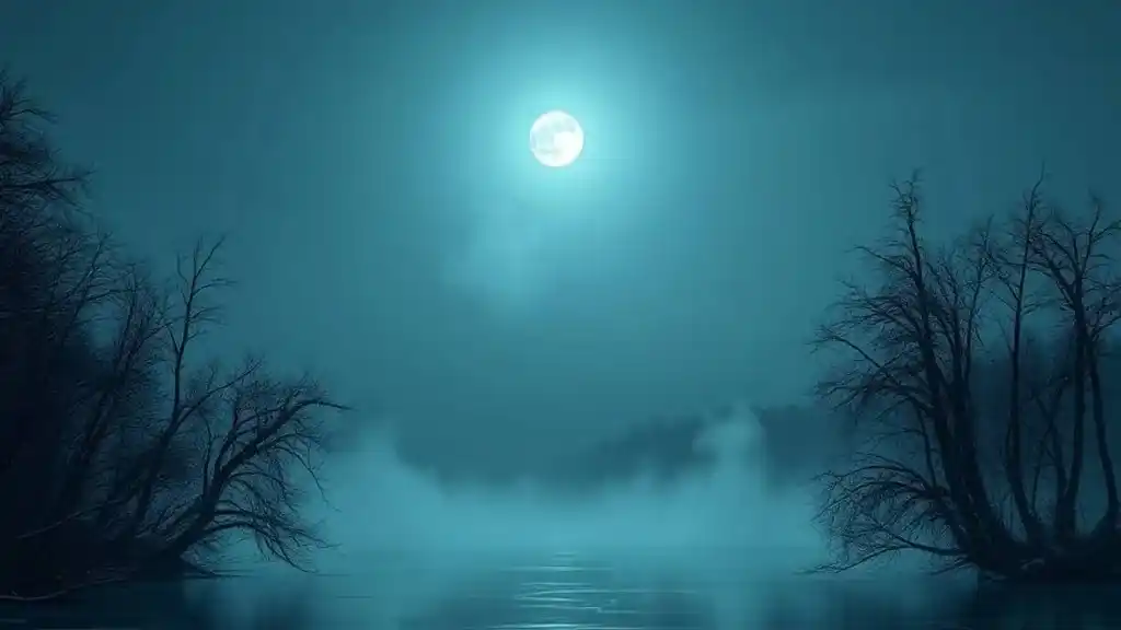 Mond und Nebel